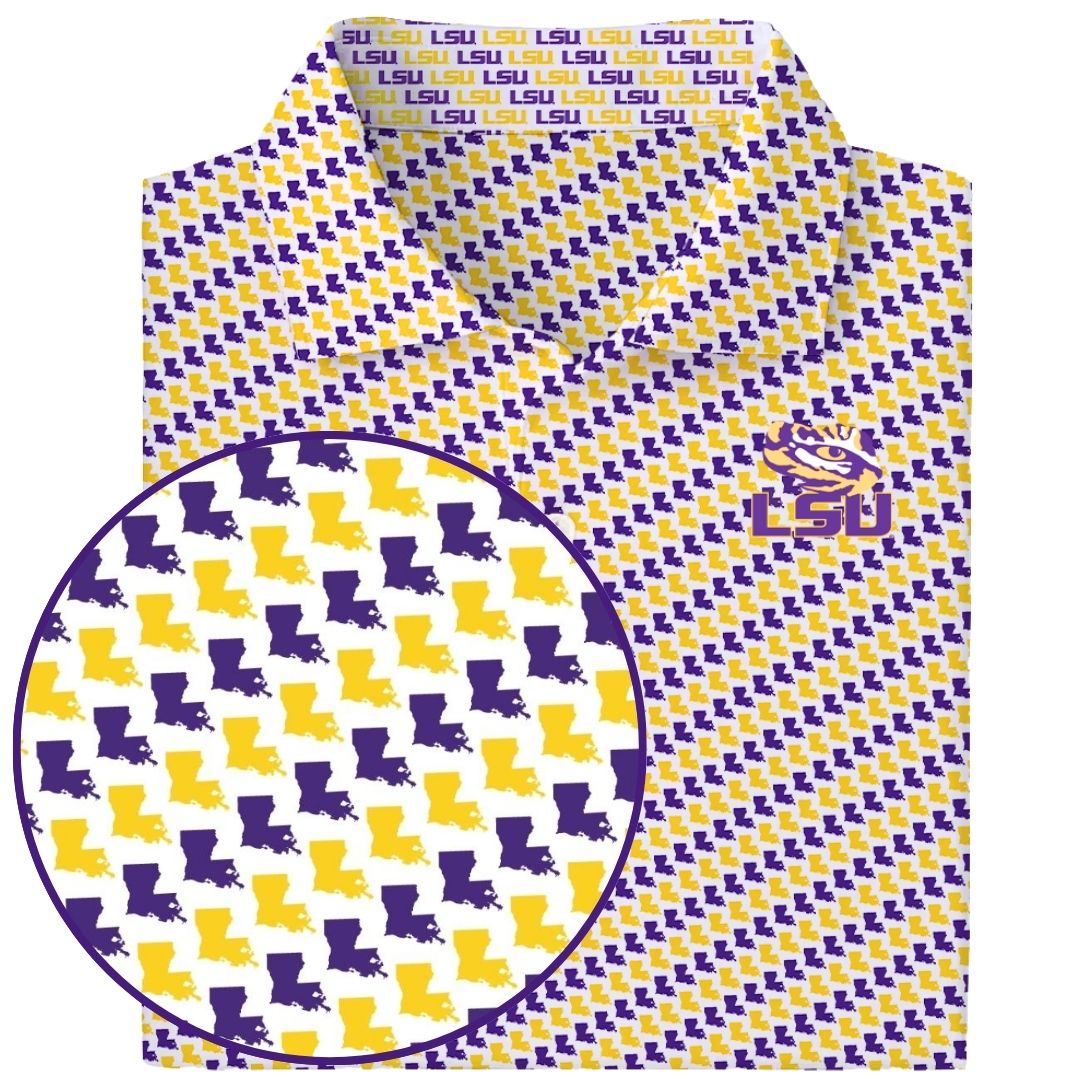 The LSU Purple & Gold Polo